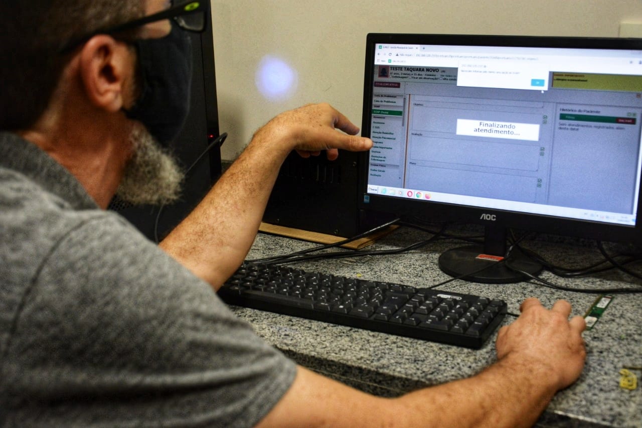 Secretaria de Saúde de Taquara inicia implantação de prontuário eletrônico em todos os postos