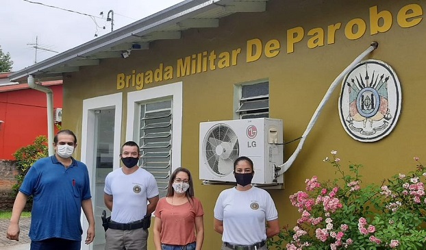 Centro de Referência de Atendimento à Mulher e Brigada Militar de Parobé estudam futura parceria