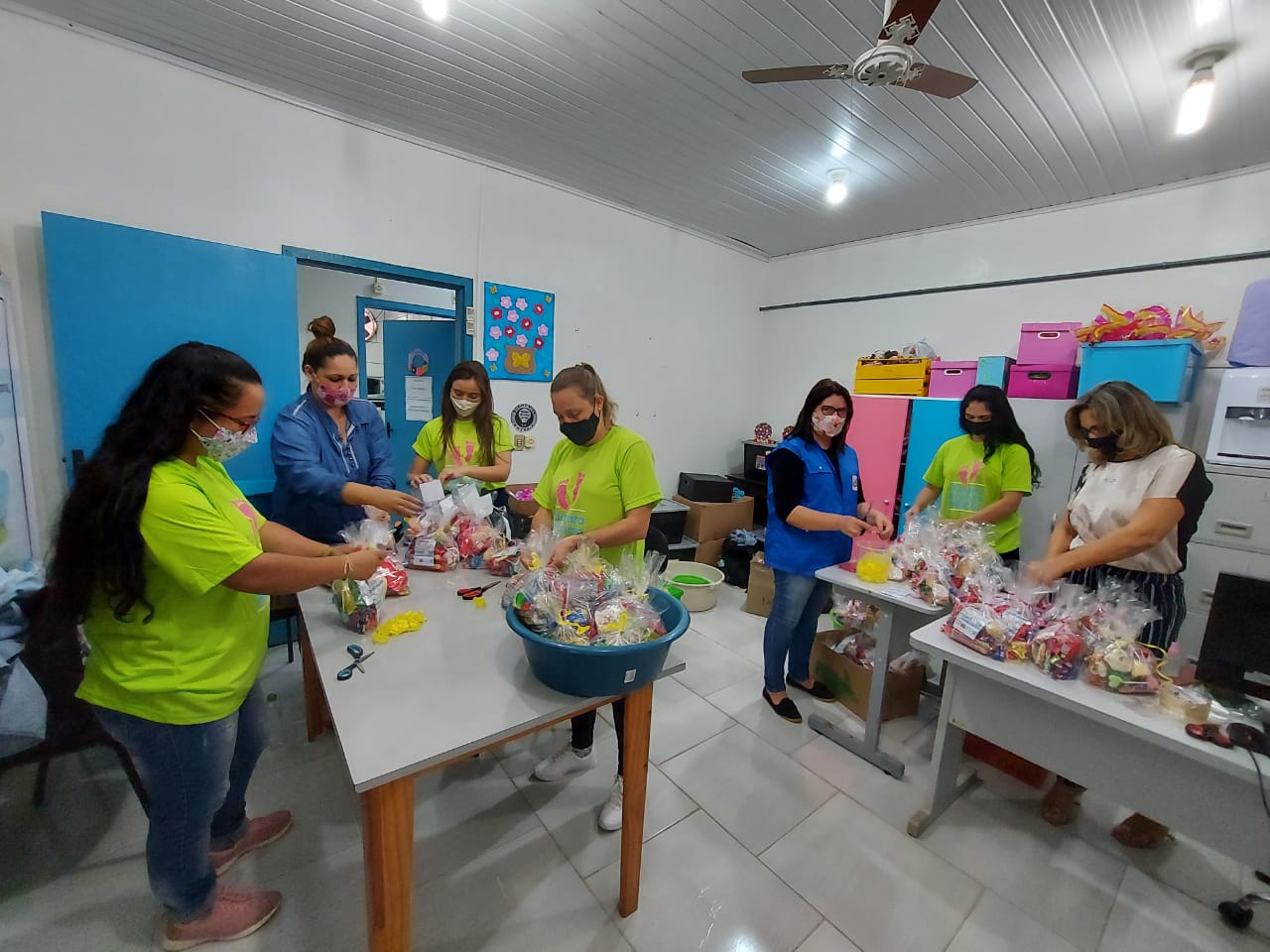 Participantes do PIM e Criança Feliz em Rolante serão contempladas com cestas de Páscoa