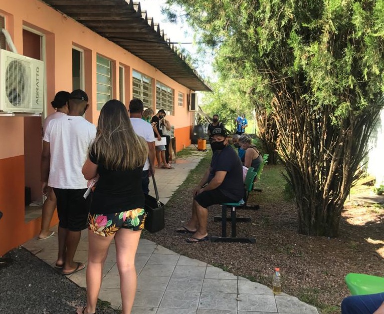 Centro Covid de Taquara bate recorde de atendimentos desde o início da pandemia