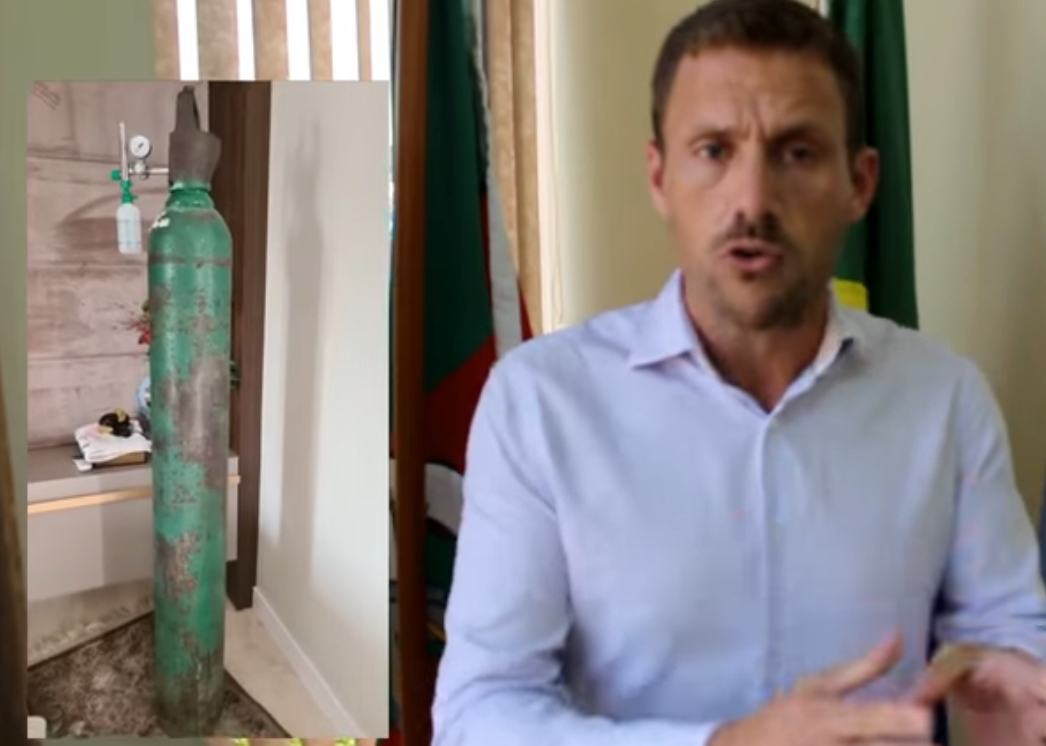 Prefeito de Parobé pede auxílio da comunidade para doação de cilindros de oxigênio e oxímetros