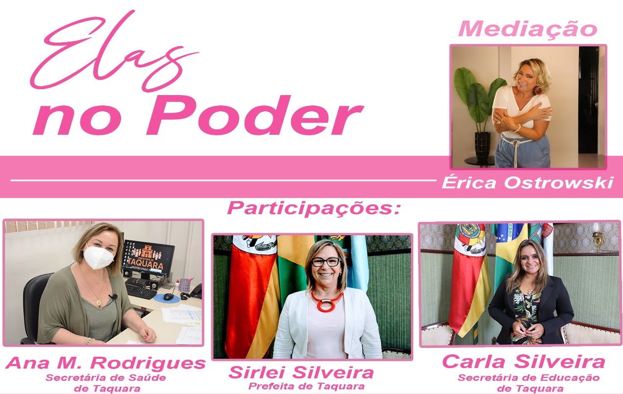 Prefeita Sirlei participará de evento online em homenagem às mulheres na próxima segunda-feira (8)
