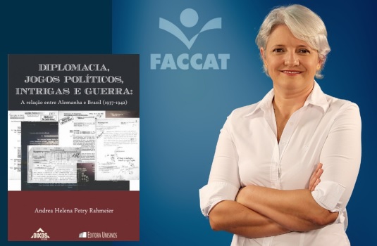 Professora da Faccat lança livro sobre a relação Alemanha e Brasil