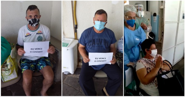 Hospital de Taquara comemora "semana de altas" de pacientes com Covid-19