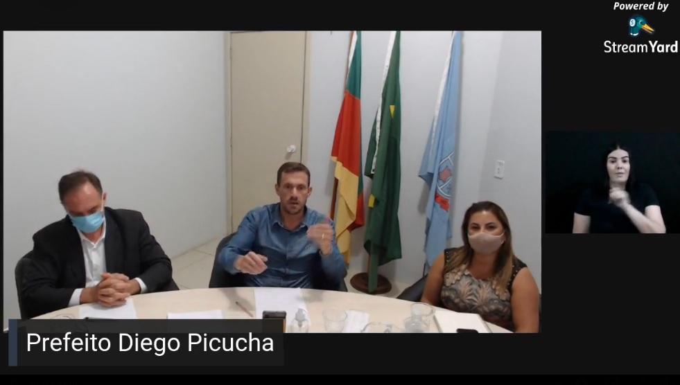 Picucha anuncia multa no CPF para quem promover aglomerações em Parobé