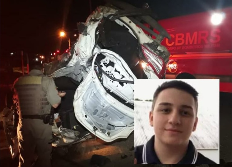 Jovem de 18 anos, envolvido em acidente com Mercedes, segue em estado grave no HPS de Canoas