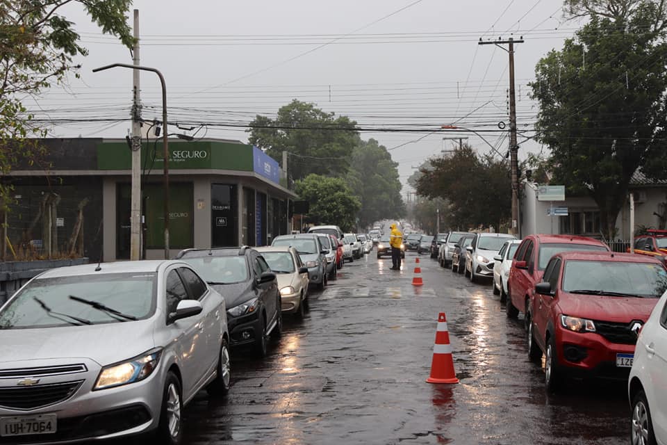 Secretaria de Trânsito de Taquara informa fechamento de ruas em razão da vacinação