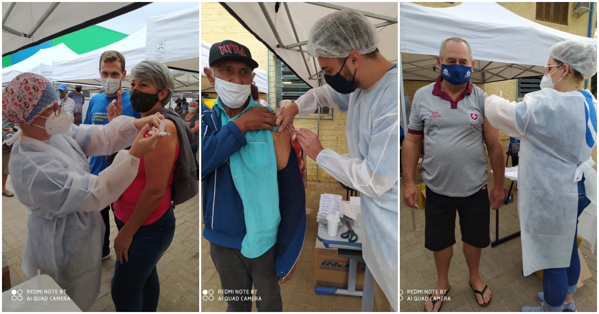 Parobé aguarda doses para dar sequência à vacinação de pessoas com mais de 60 anos