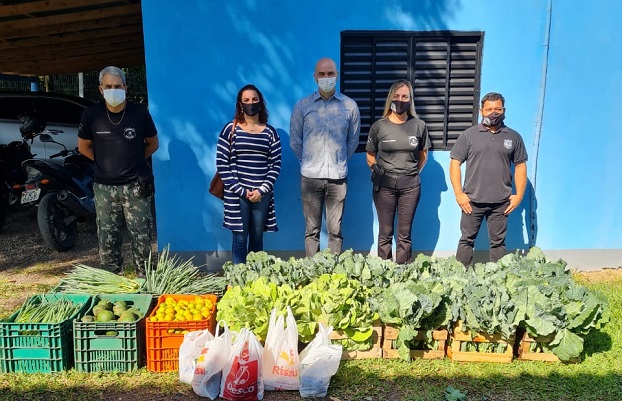 Frutas e verduras produzidas no Presídio Estadual de Taquara serão fornecidas às famílias atendidas pelo CRAS