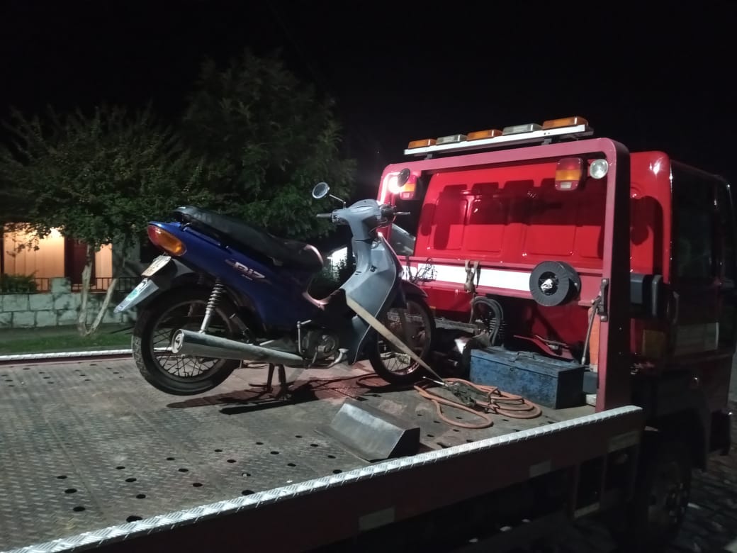 Homem é preso em Canela pilotando uma moto furtada em Igrejinha
