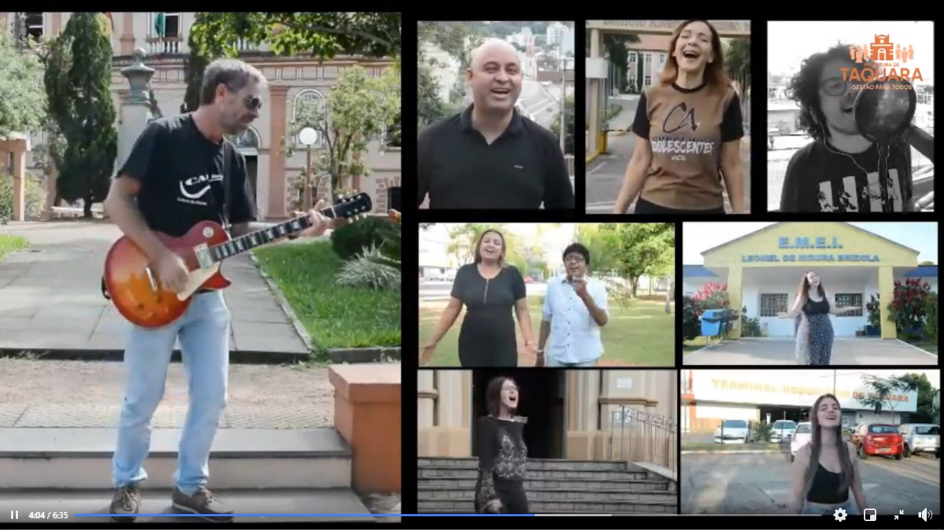 ASSISTA: músicos taquarenses fazem homenagem a Taquara