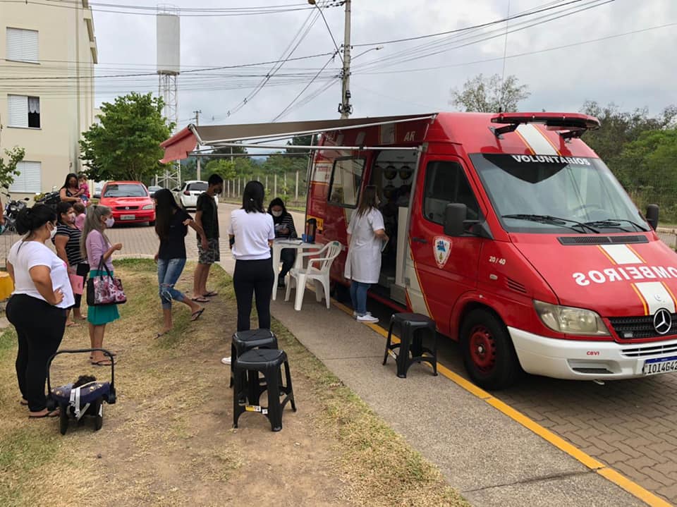 Igrejinha teve vacinação contra a gripe neste sábado (17)