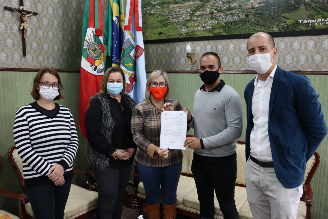 Prefeitura de Taquara recebe emenda de R$ 100 mil do deputado federal Danrlei Hinterholz