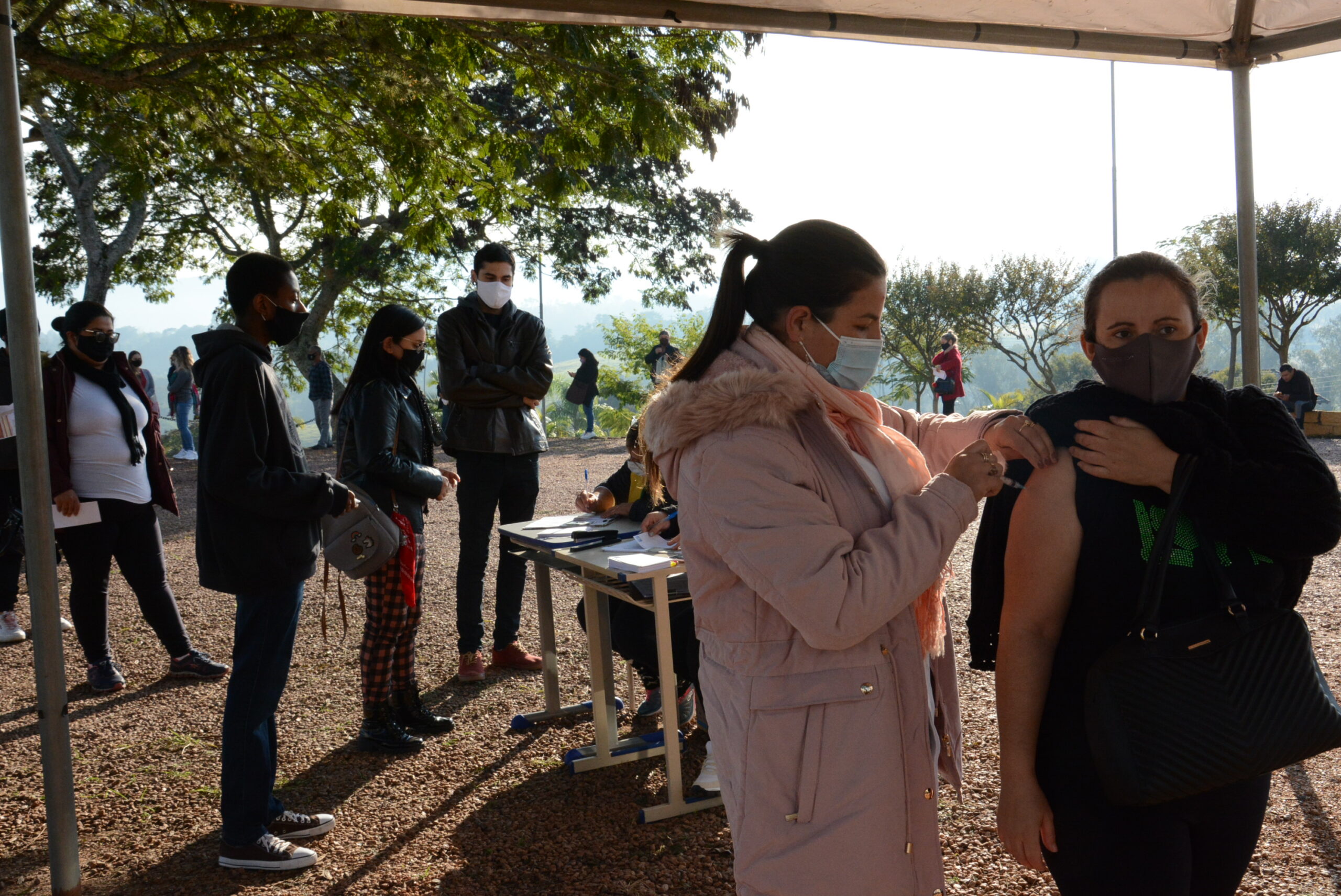 Pessoas com 18 anos ou mais com deficiência permanente serão vacinadas na quarta-feira (2), em Taquara