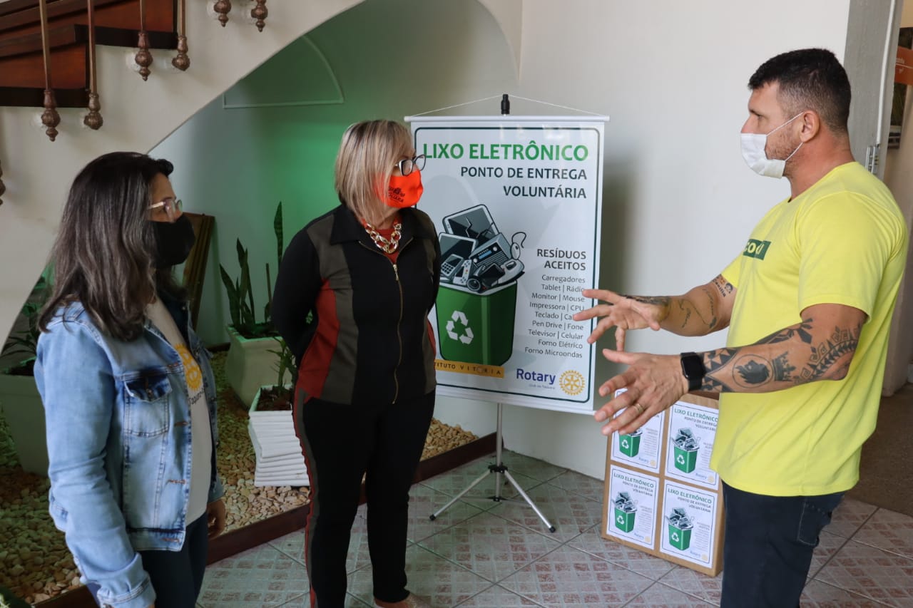 Lixo eletrônico de pequeno e médio porte pode ser descartado em ponto de coleta na prefeitura de Taquara