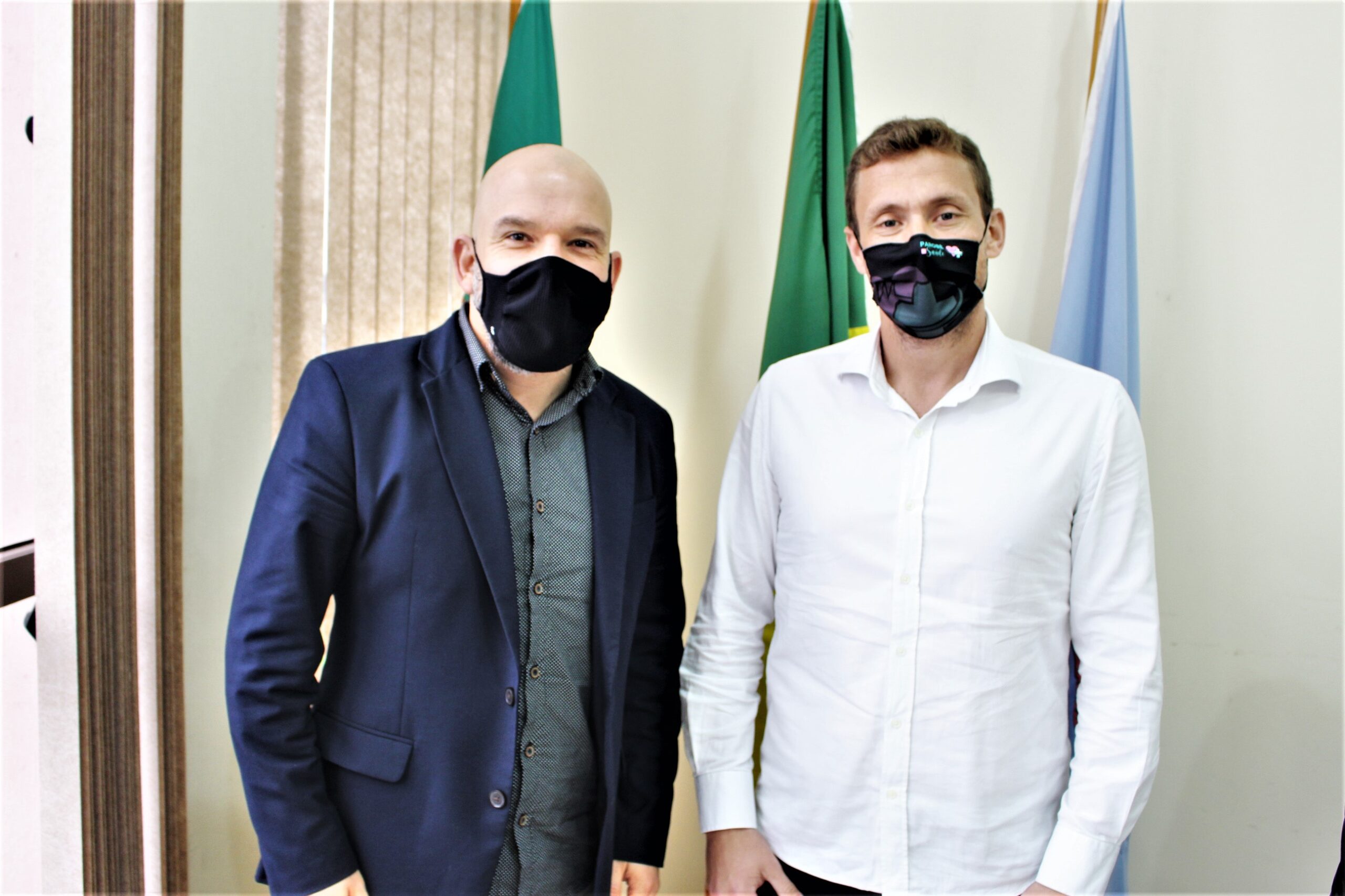 Prefeito de Parobé recebe secretário adjunto de Turismo do RS Tito Lívio Jaeger Filho