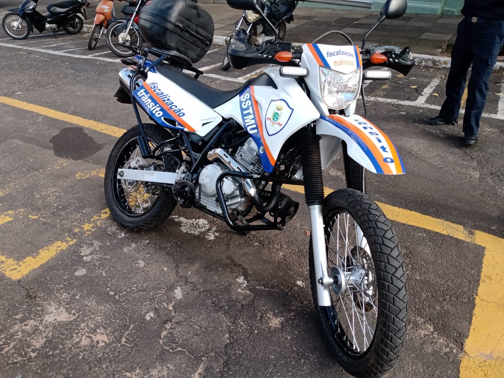 Moto cedida à Brigada Militar de Taquara retorna para uso do município