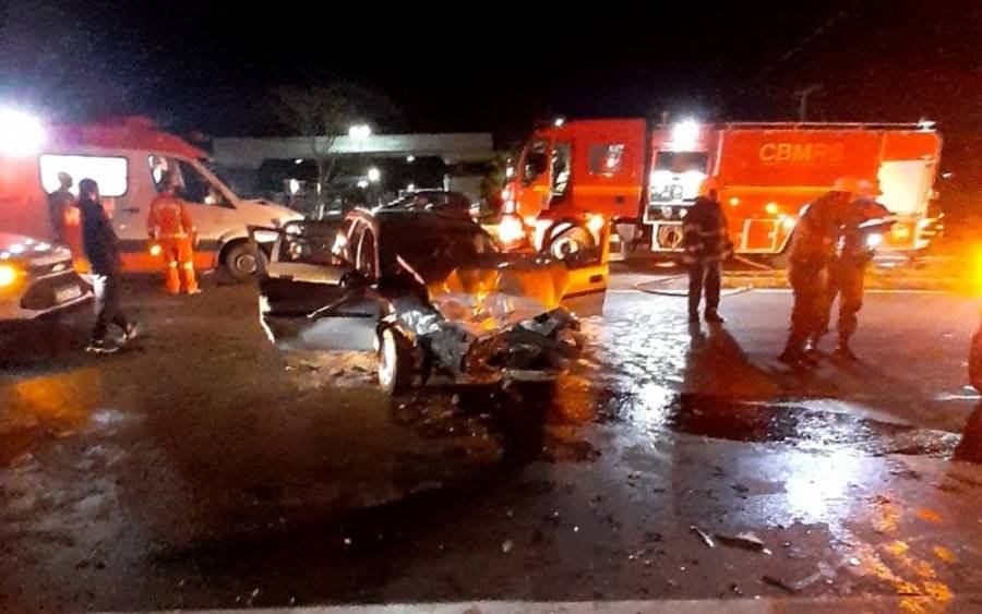 Carro de Parobé se envolve em acidente na ERS-239