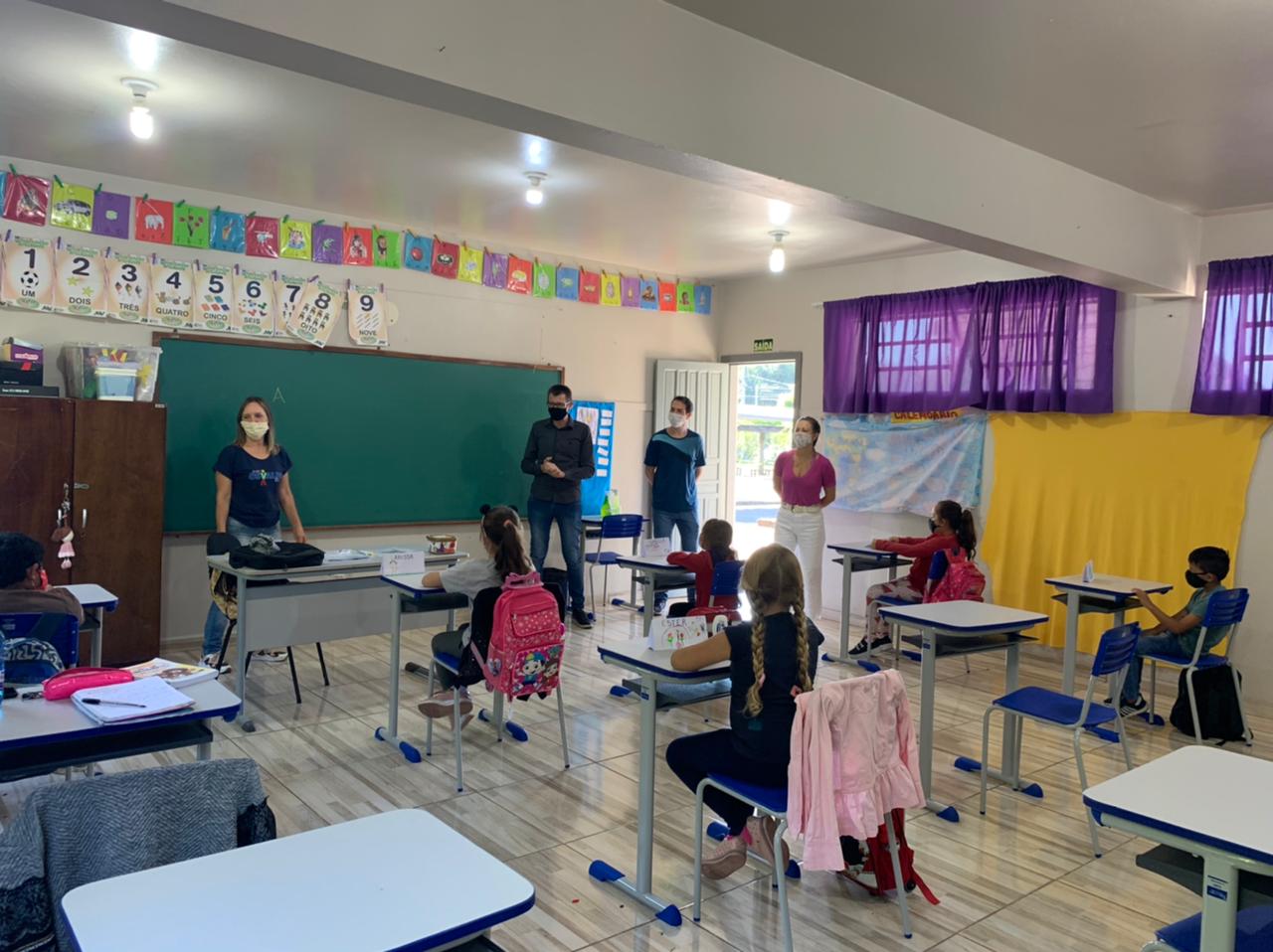 Aulas presenciais são retomadas em Igrejinha