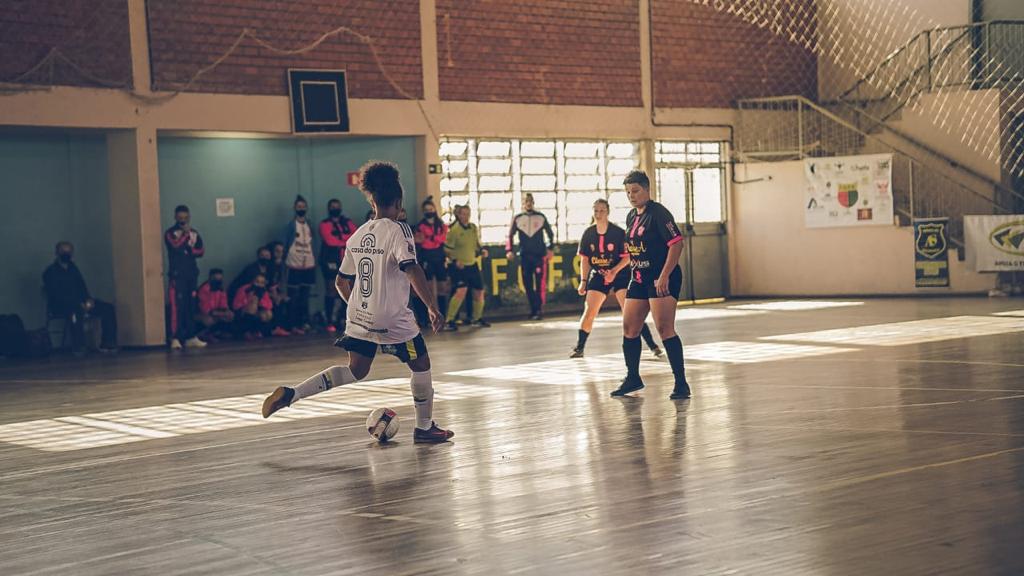 Time feminino de futsal de Taquara se classifica para próxima rodada do Campeonato Estadual Série Prata 2021
