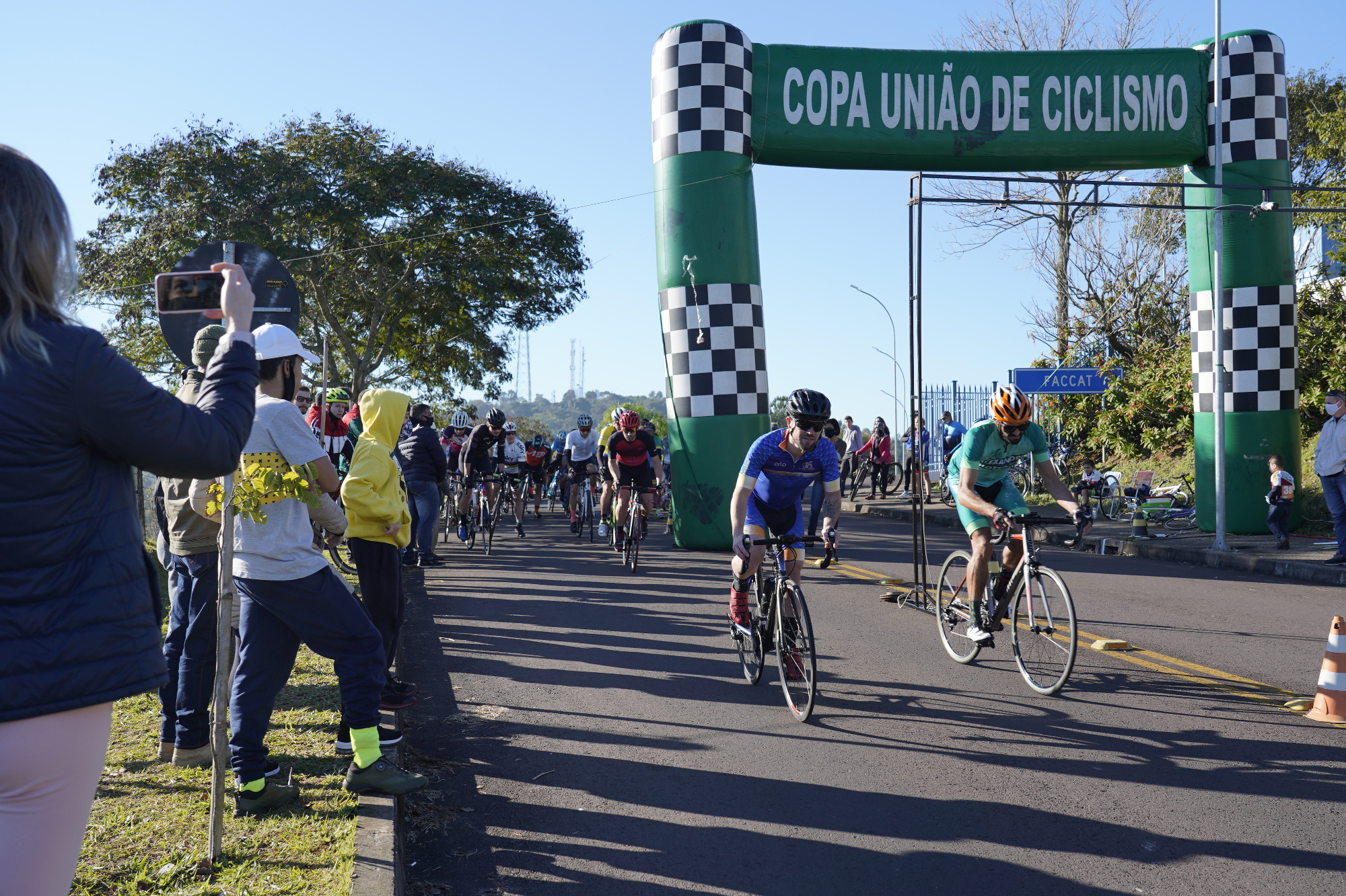 Mais de 100 atletas participam da terceira etapa da 17ª Copa União de Ciclismo em Taquara
