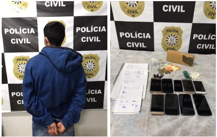 Operação da polícia prende acusado de assassinato em Igrejinha