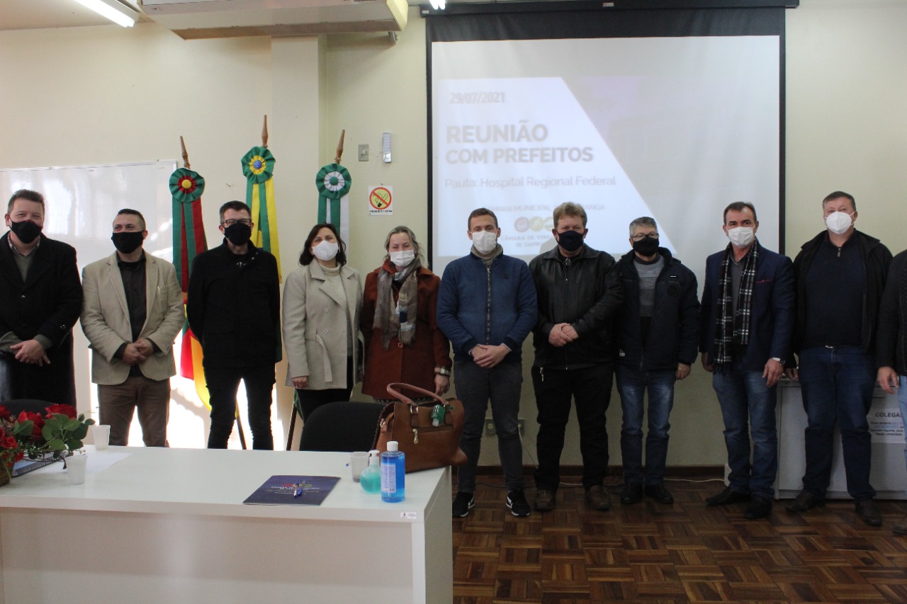 Autoridades do Vale do Paranhana participam de mobilização por Hospital Regional Federal