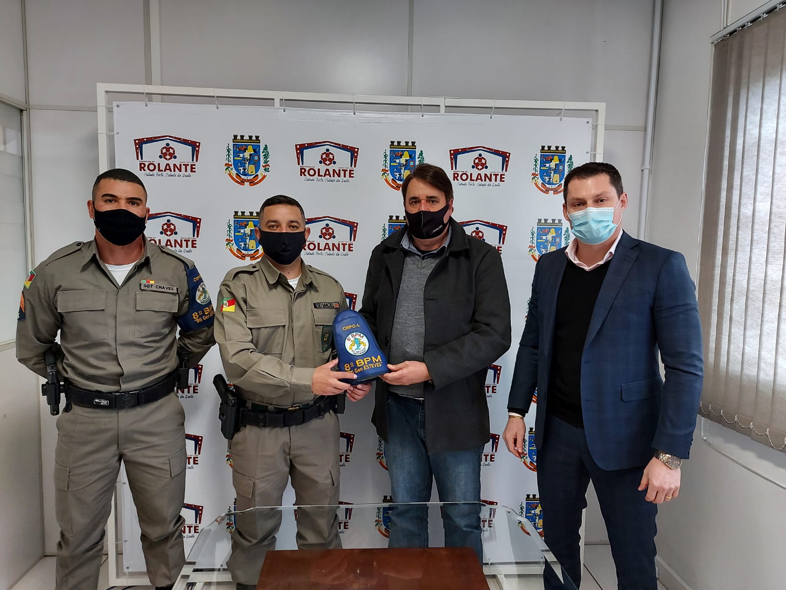 Soldado da Brigada Militar chega a Rolante para reforçar policiamento no município