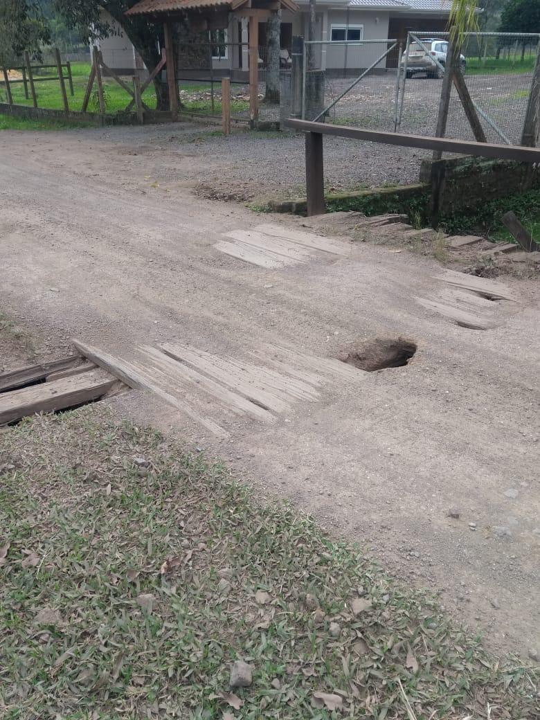 Trecho da Estrada Geral de Picada Francesa será interditado nesta quarta-feira (28) em Taquara