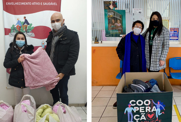 Empresas taquarenses realizam doações de agasalhos para serem entregues a famílias necessitadas