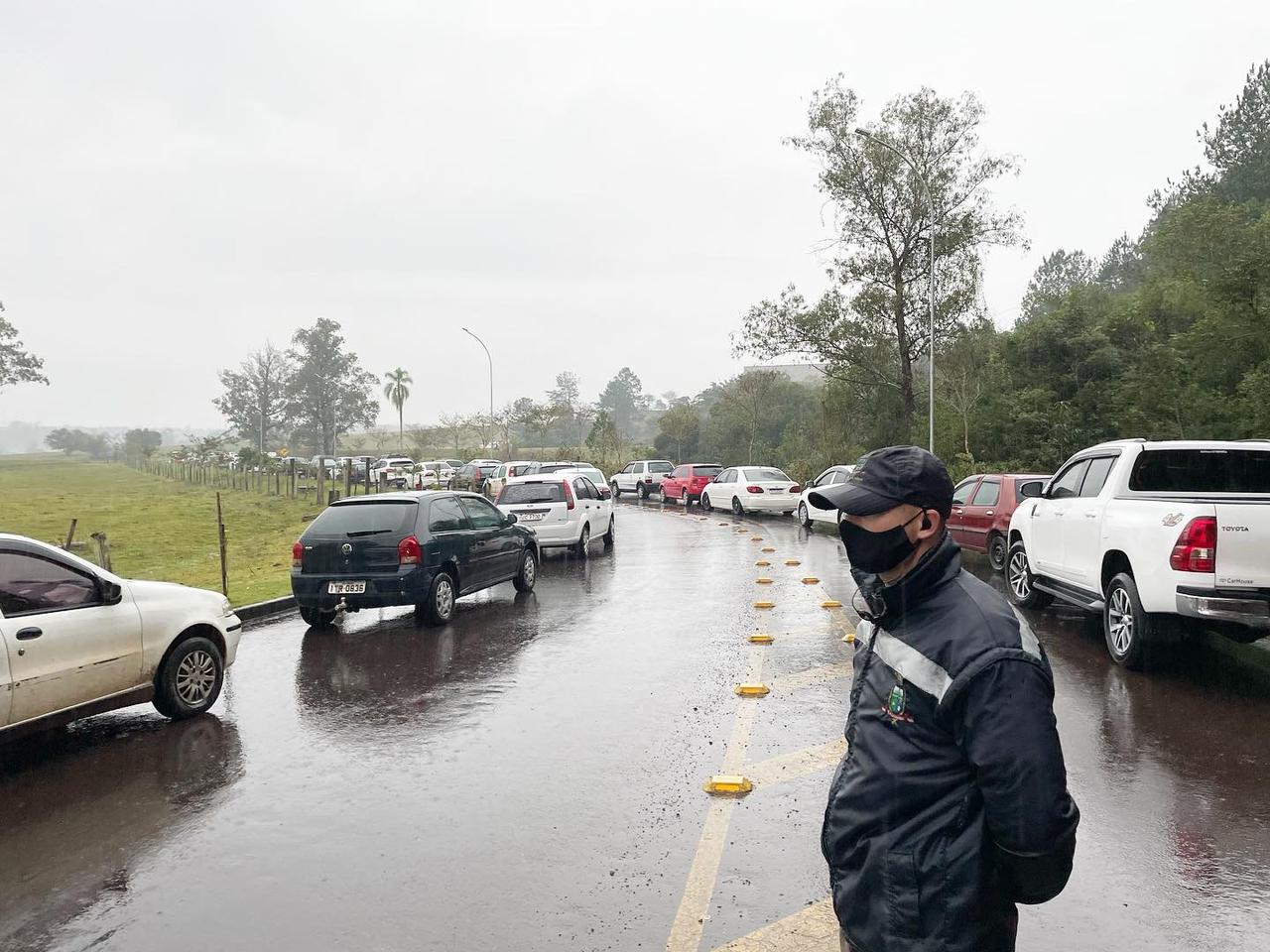 Taquara avança para 38 anos ou mais na vacinação contra a Covid-19 em seus moradores