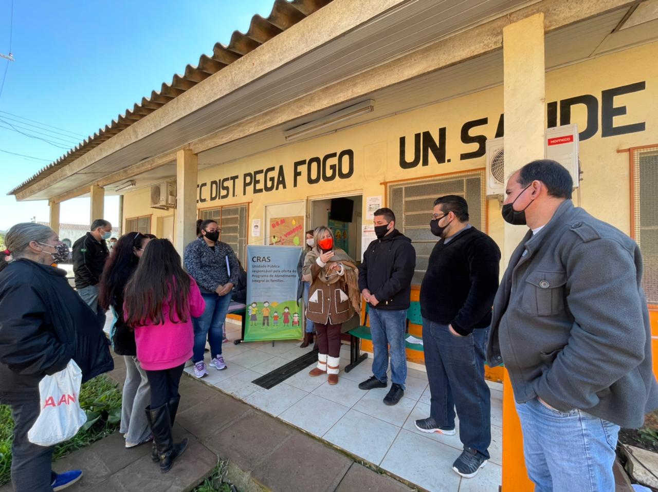 Projeto de descentralização assistencial em Taquara é lançado em localidade do interior do município