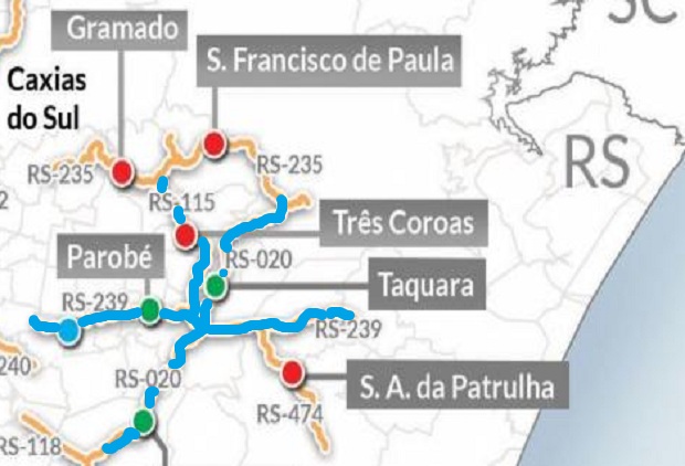 Governo do Estado detalha como serão investimentos em rodovias do Vale do Paranhana
