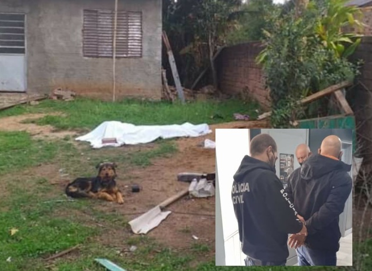 Polícia Civil prende acusado de assassinar homem com golpes de facão em Taquara