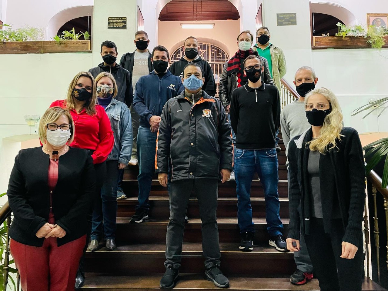 Integrantes do Conselho Municipal de Desporto de Taquara tomam posse