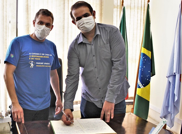 Prefeito de Parobé viaja a Brasília e vice-prefeito Alex Bora assume compromissos na prefeitura