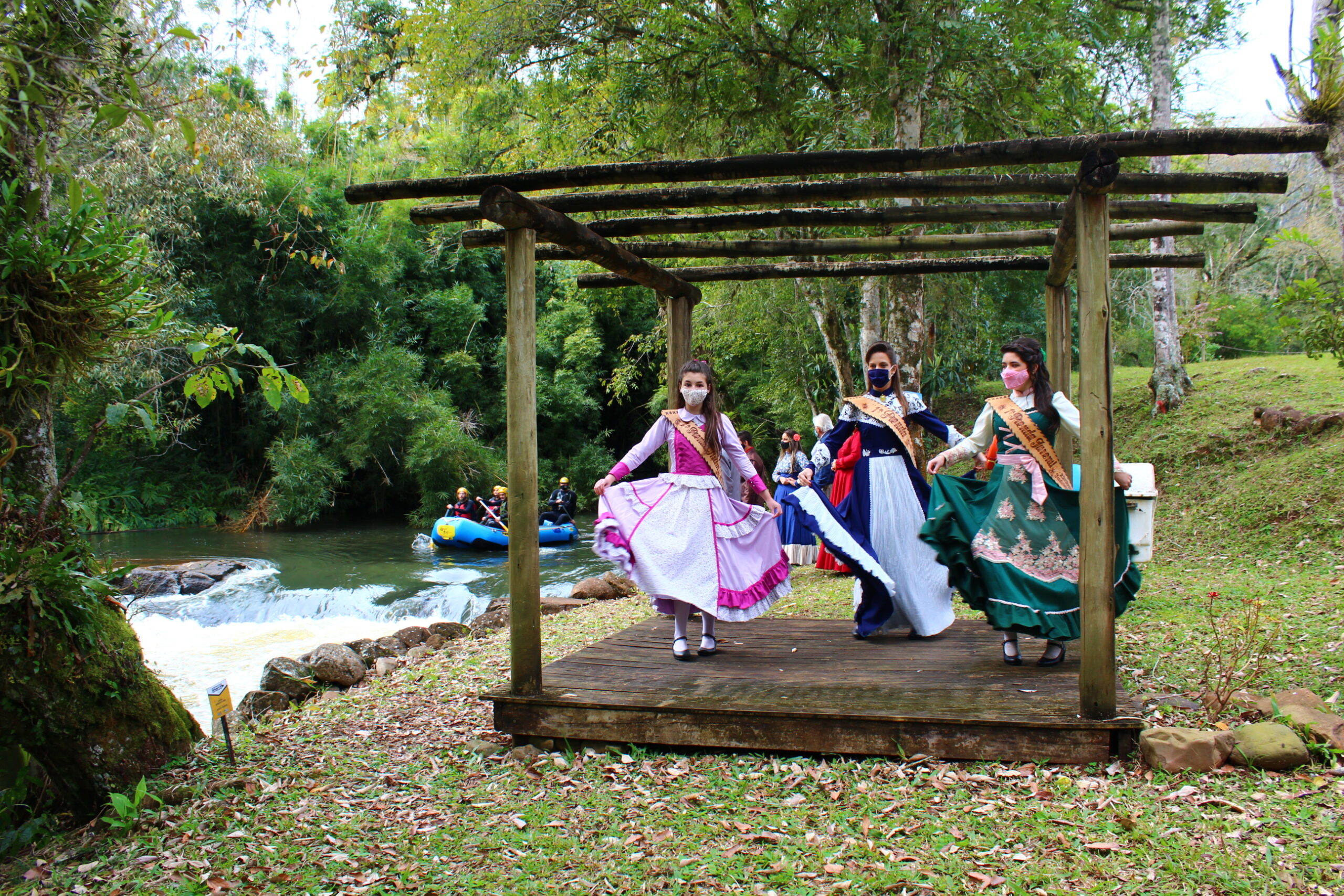 Três Coroas é um dos 12 municípios gaúchos a receber a chama crioula em homenagem a Anita Garibaldi
