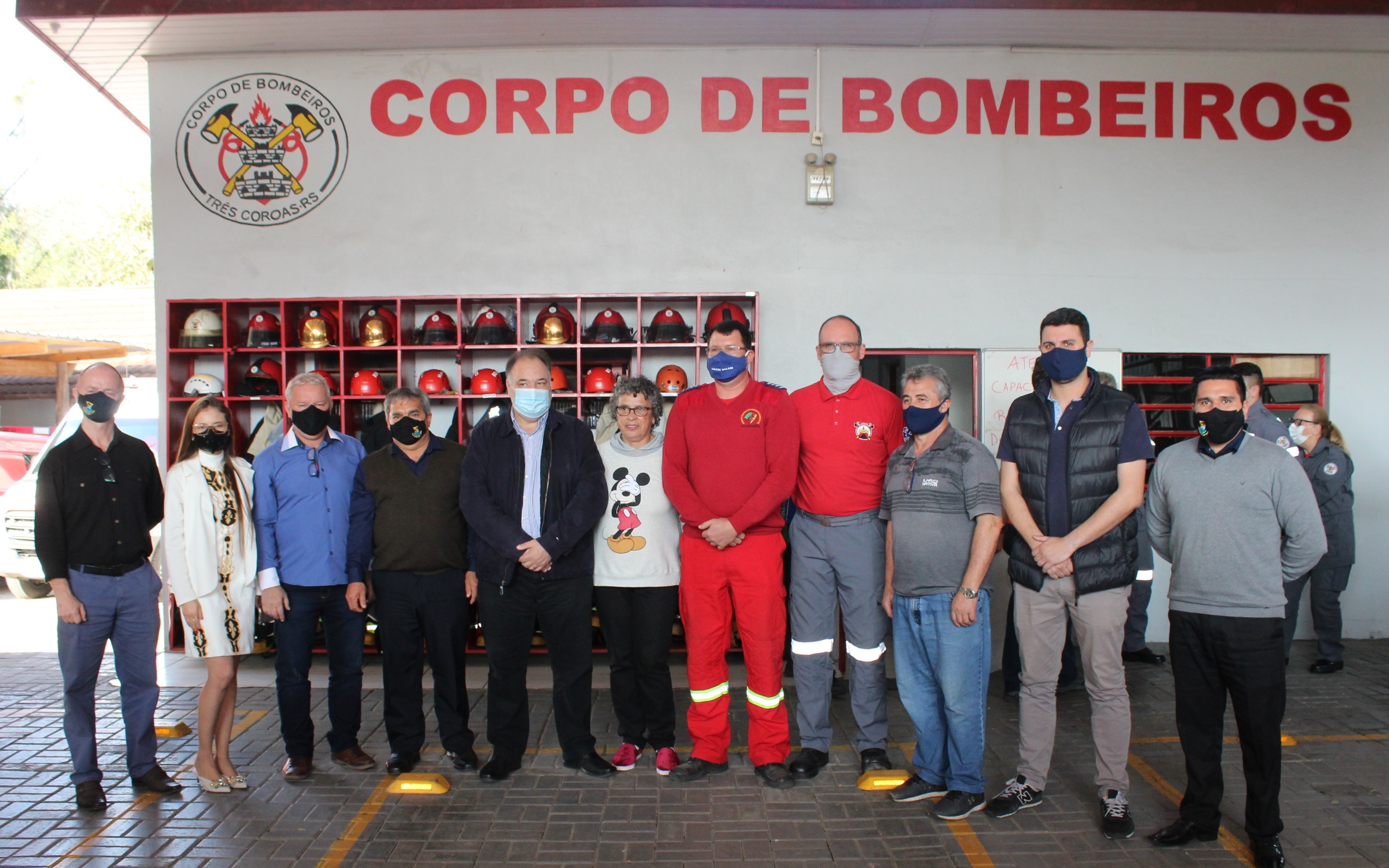 Associação passa a assumir o comando do Corpo de Bombeiros Voluntários de Três Coroas
