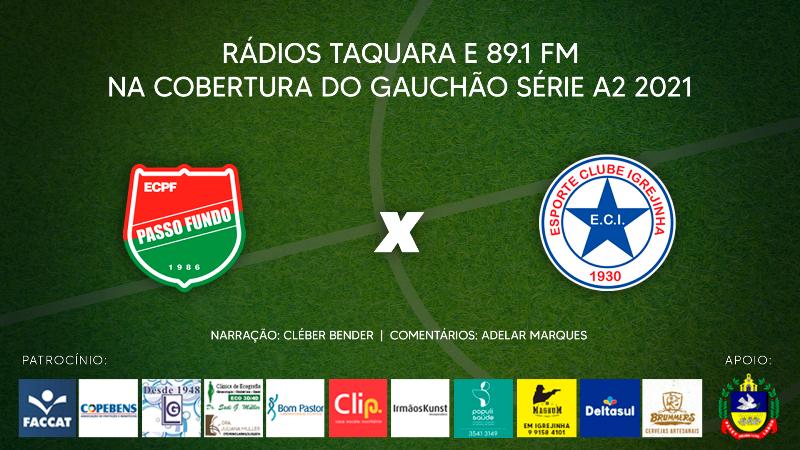 Igrejinha busca reabilitação fora de casa no Gauchão Série A2