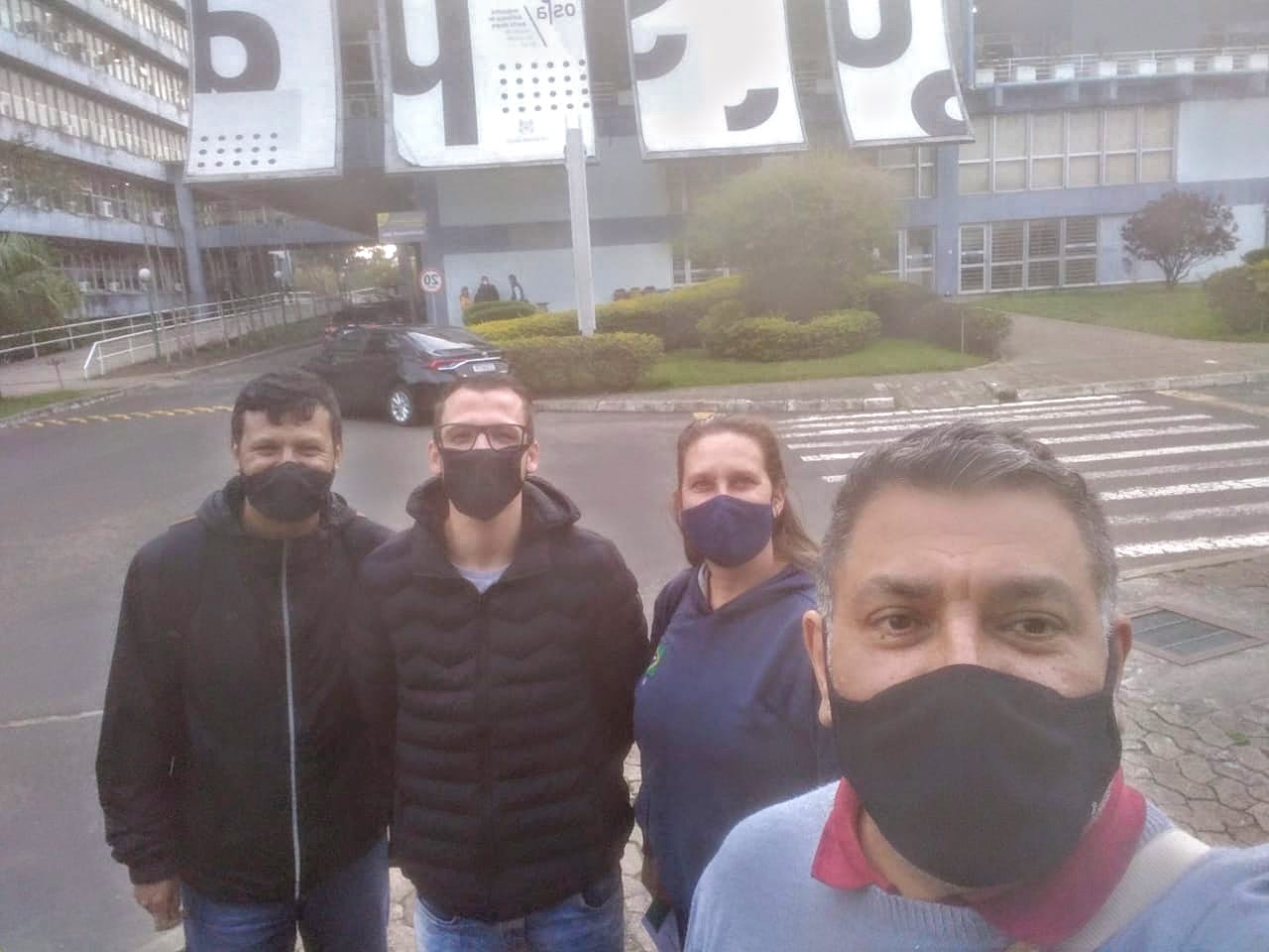 Comitiva de Taquara participa da Conferência Estadual do Esporte e Lazer