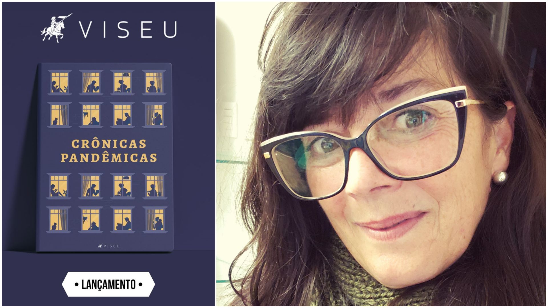 Roseli Santos participa do livro "Crônicas Pandêmicas"