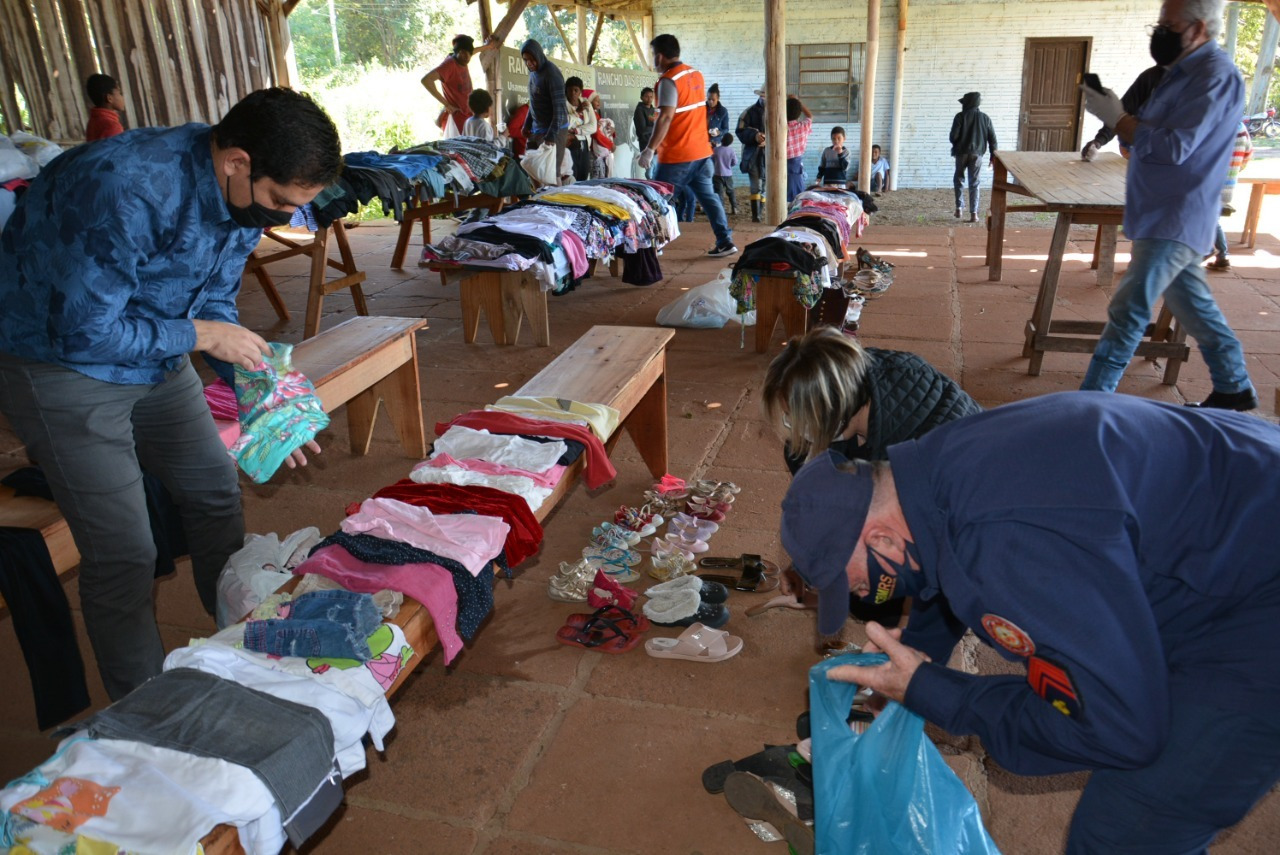 Quilombo do Paredão de Taquara recebe doações de associação beneficente