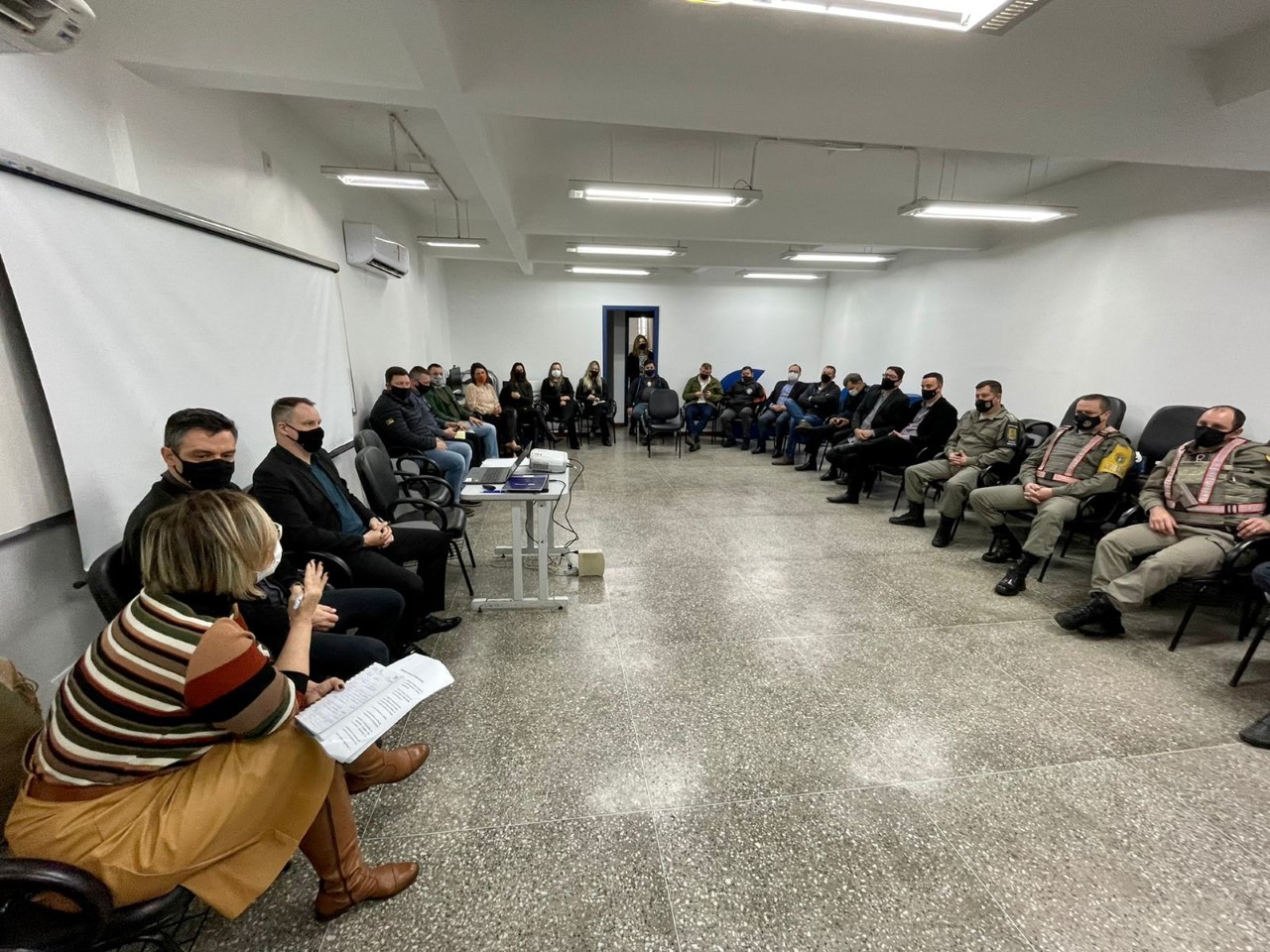 Gabinete de Gestão Integrada da Segurança Pública é reativado em Taquara