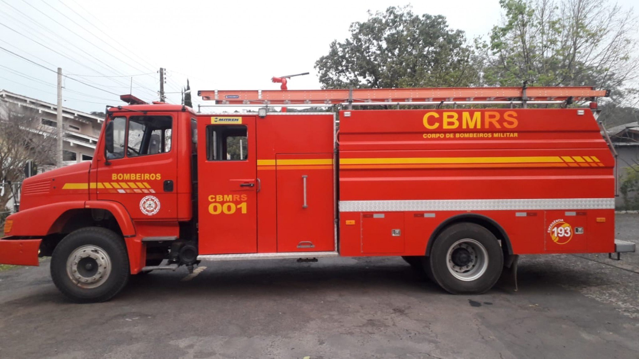 Corpo de Bombeiros de Parobé será contemplado com um novo caminhão