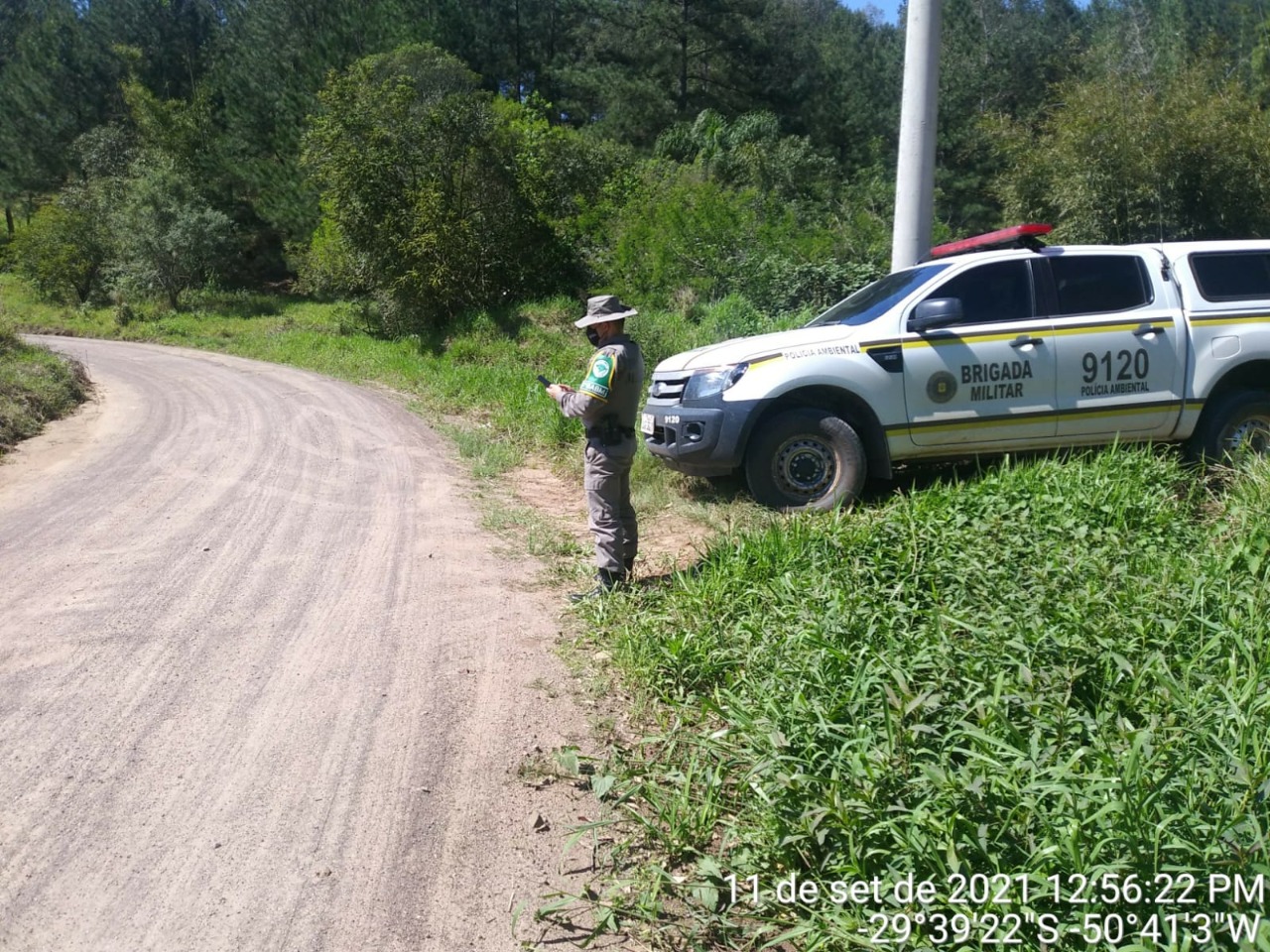 3º Batalhão Ambiental da Brigada Militar de Taquara realiza ações de patrulhamento nas áreas rurais de Taquara e Parobé