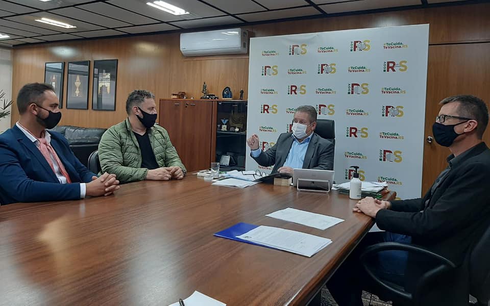 Representantes de Igrejinha se reúnem com vice-governador em busca de mais segurança para o município