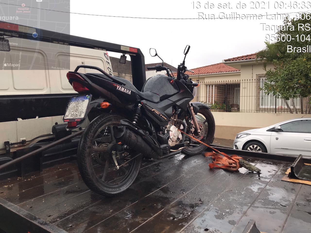 Homem é preso por receptação de motocicleta em Taquara
