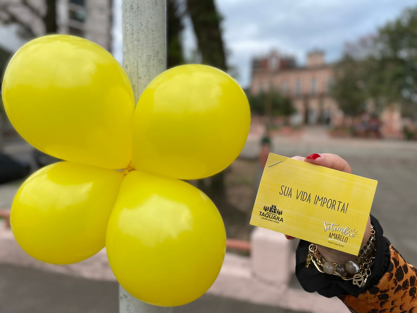 Prefeitura de Taquara inicia ações voltadas ao Setembro Amarelo