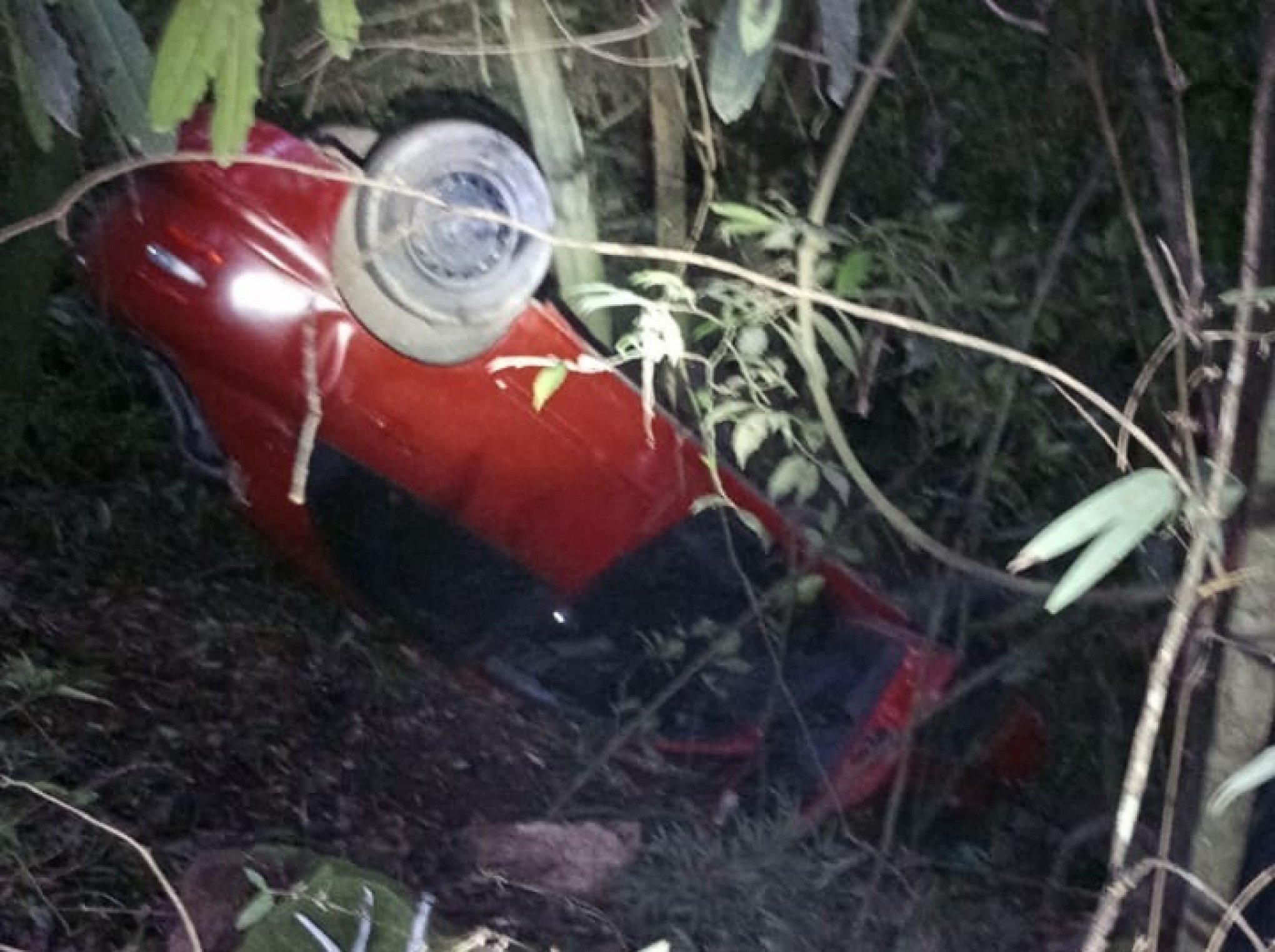 Motorista fica ferido ao cair em barranco na ERS-020