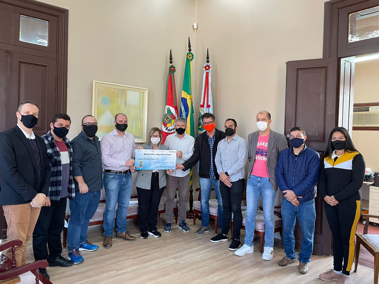 Legislativo de Taquara devolve R$ 550 mil para prefeitura comprar duas ambulâncias e reformar ponte no interior do município